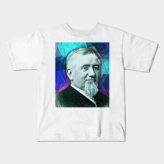 George Pullman Portrait | George Pullman Artwork 6 Kids T-Shirt by JustLit